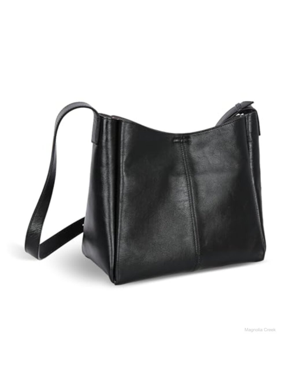 Vegetable Tanned Leather Hobo Shoulder Bag Crossbody Purse Satchel